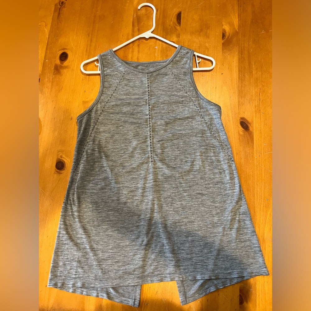Athleta Gray Cross Back Tank